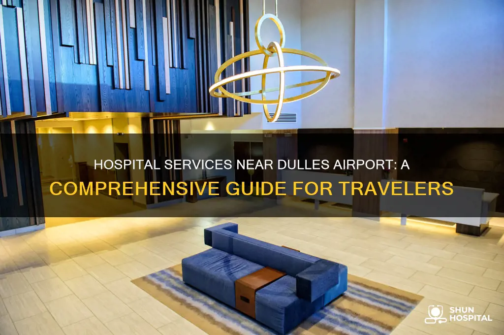 what hospital services dulles airport
