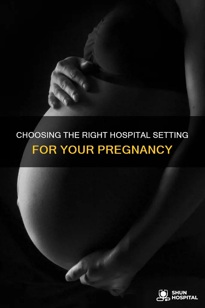 what hospital settings are best for pregnancy