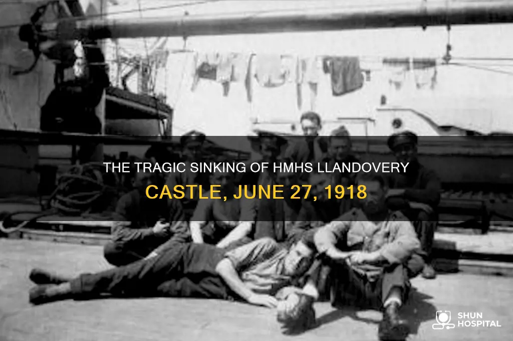 what hospital ship was sunk on june 27 1918