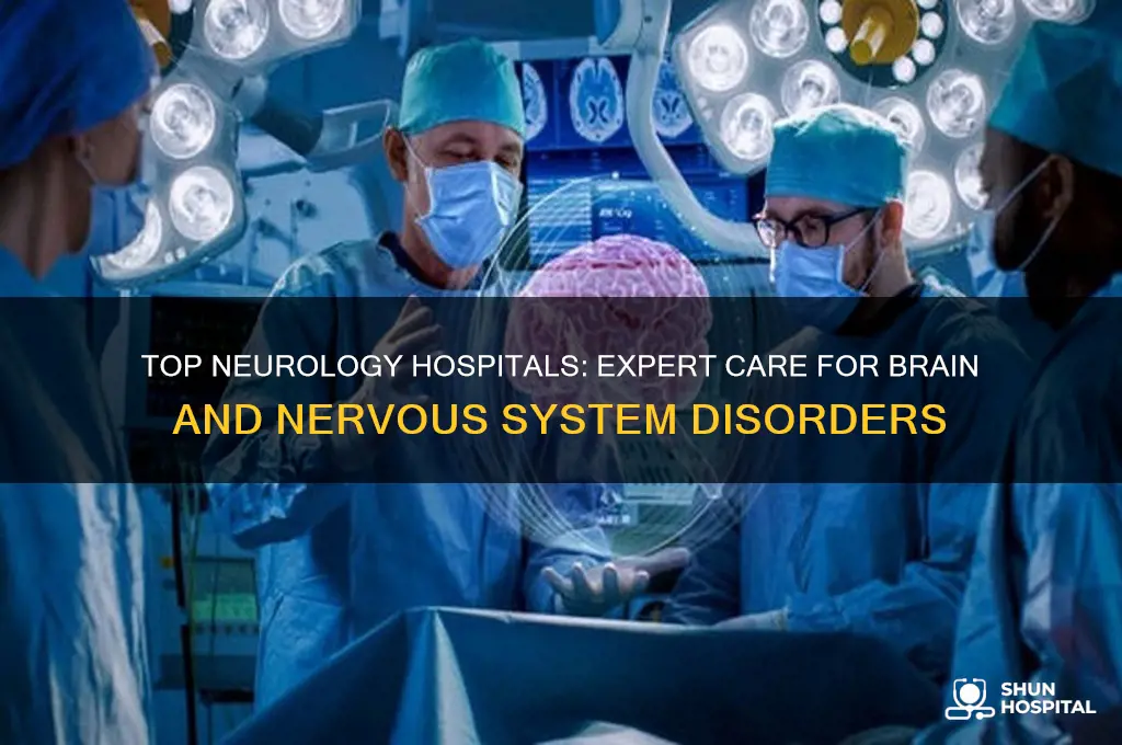what hospital specializes in neurology