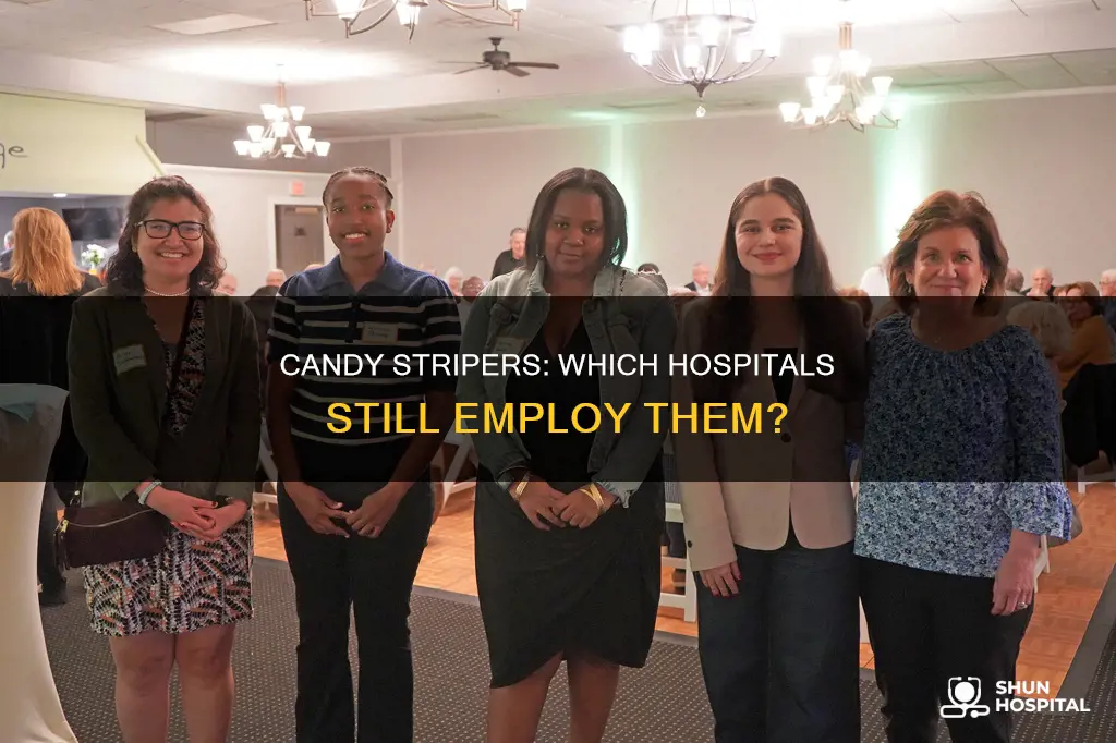 what hospital still has them candy stripers
