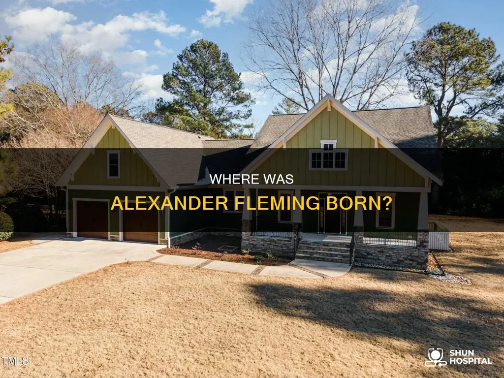 what hospital was alexander fleming born in