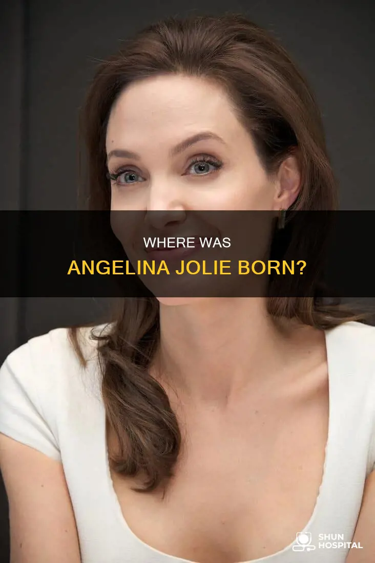 what hospital was angelina jolie born in