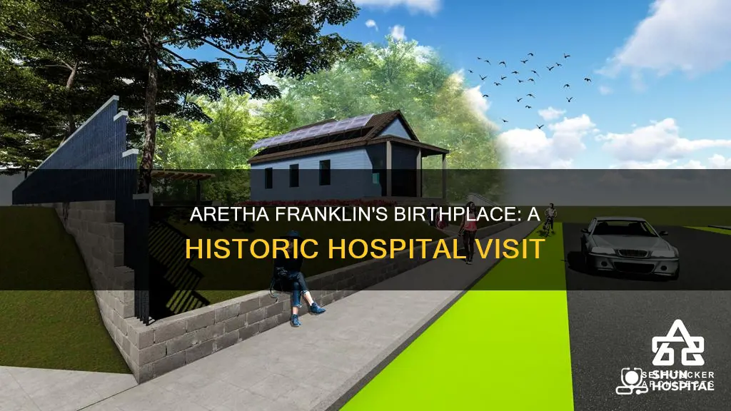 what hospital was aretha franklin born at