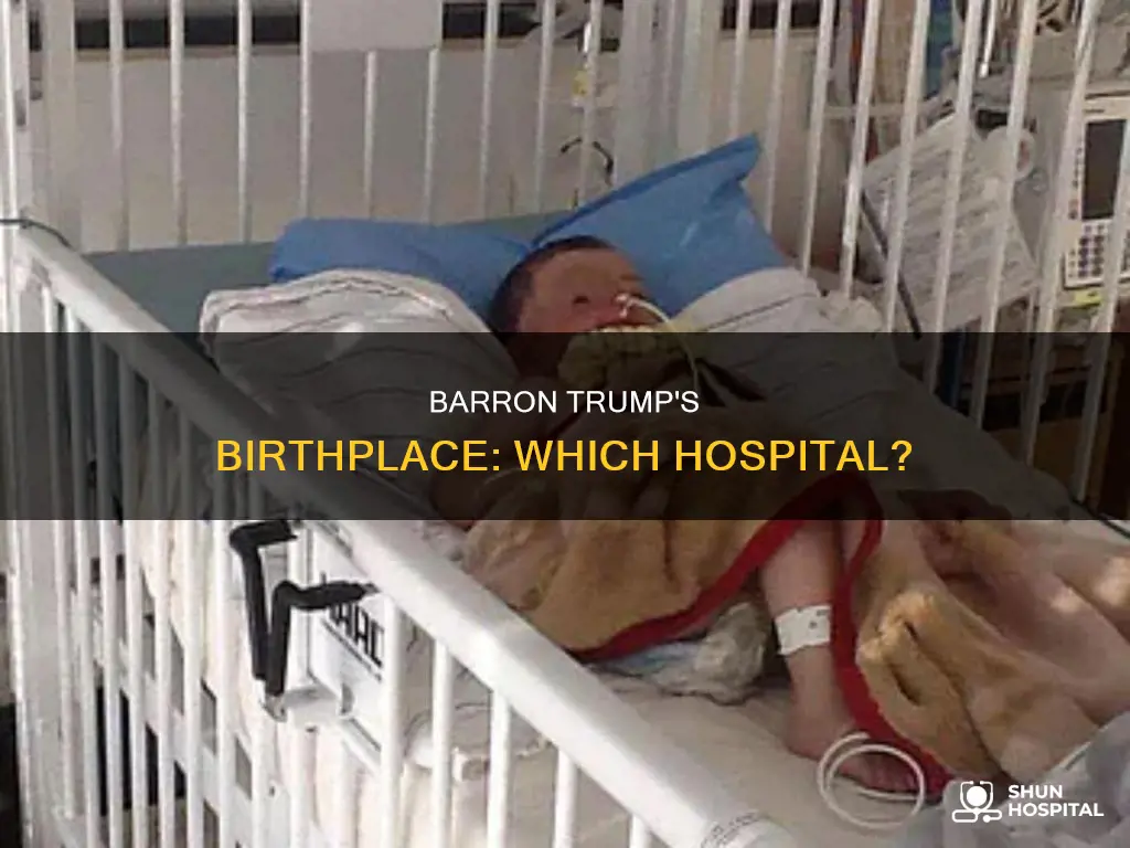 what hospital was barron trump born in