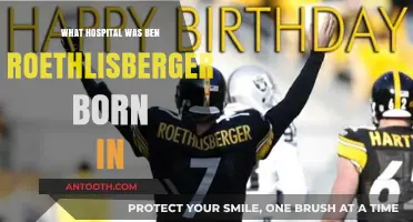 Ben Roethlisberger's Birthplace: Which Hospital?