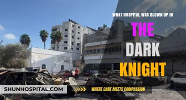 The Dark Knight's Explosive Scene: Which Hospital Was Destroyed?