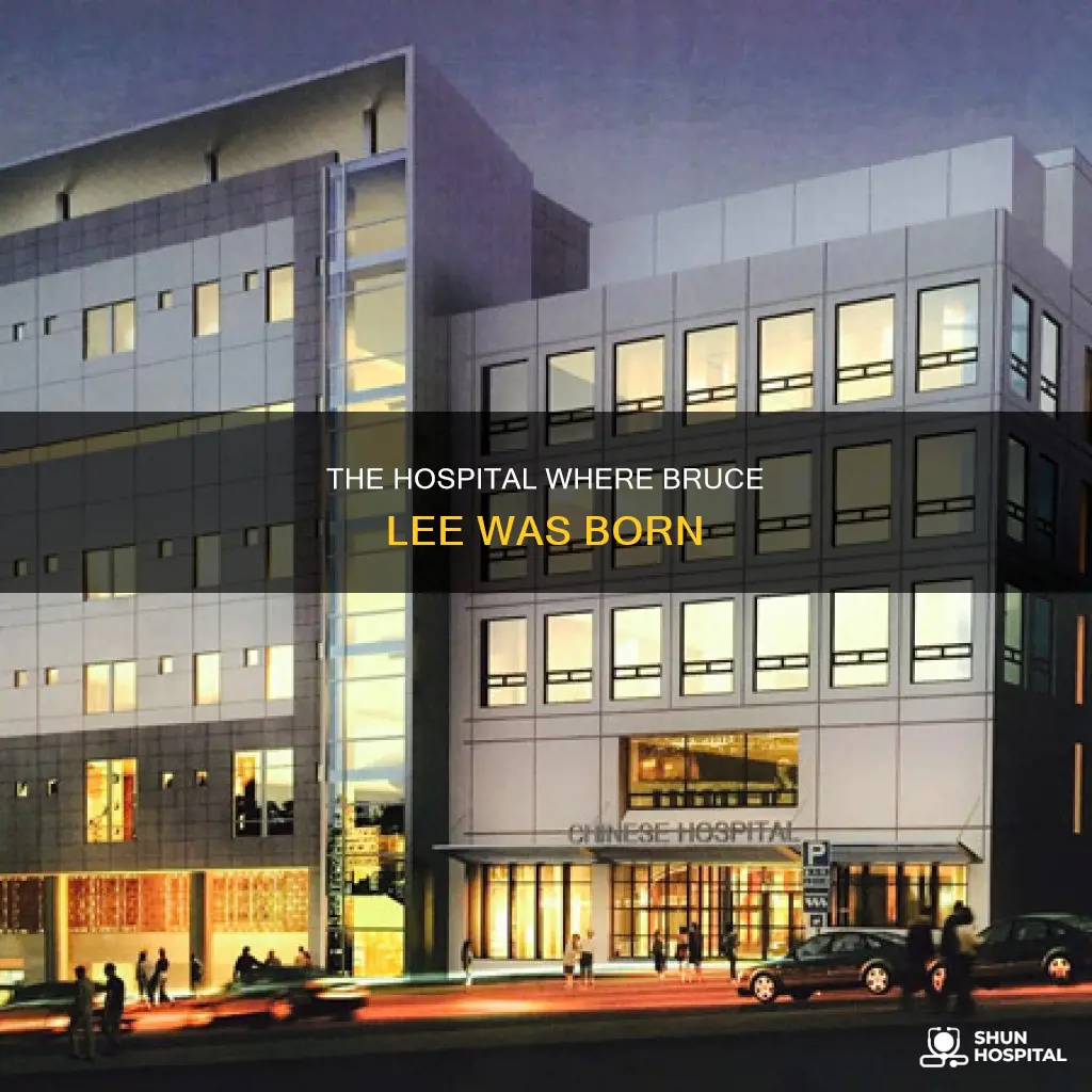 what hospital was bruce lee born in