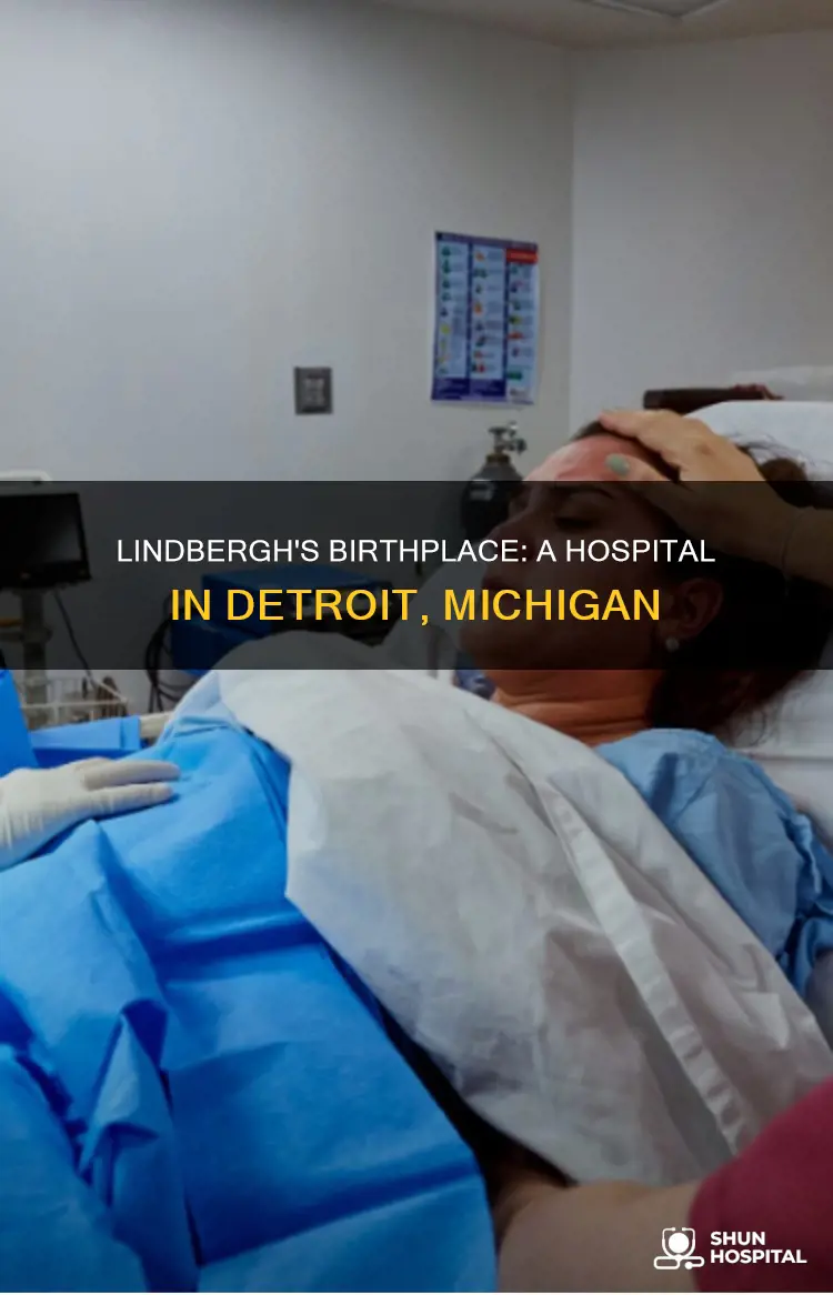 what hospital was charles lindbergh born in