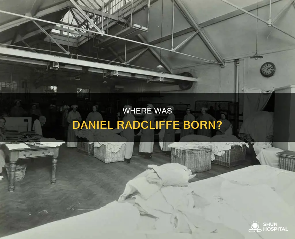 what hospital was daniel radcliffe born in