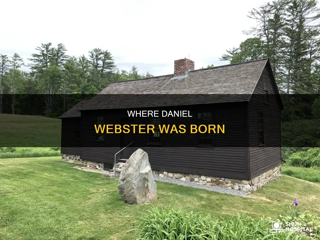what hospital was daniel webster born in