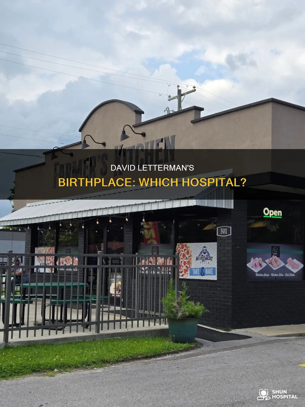 what hospital was david letterman born in