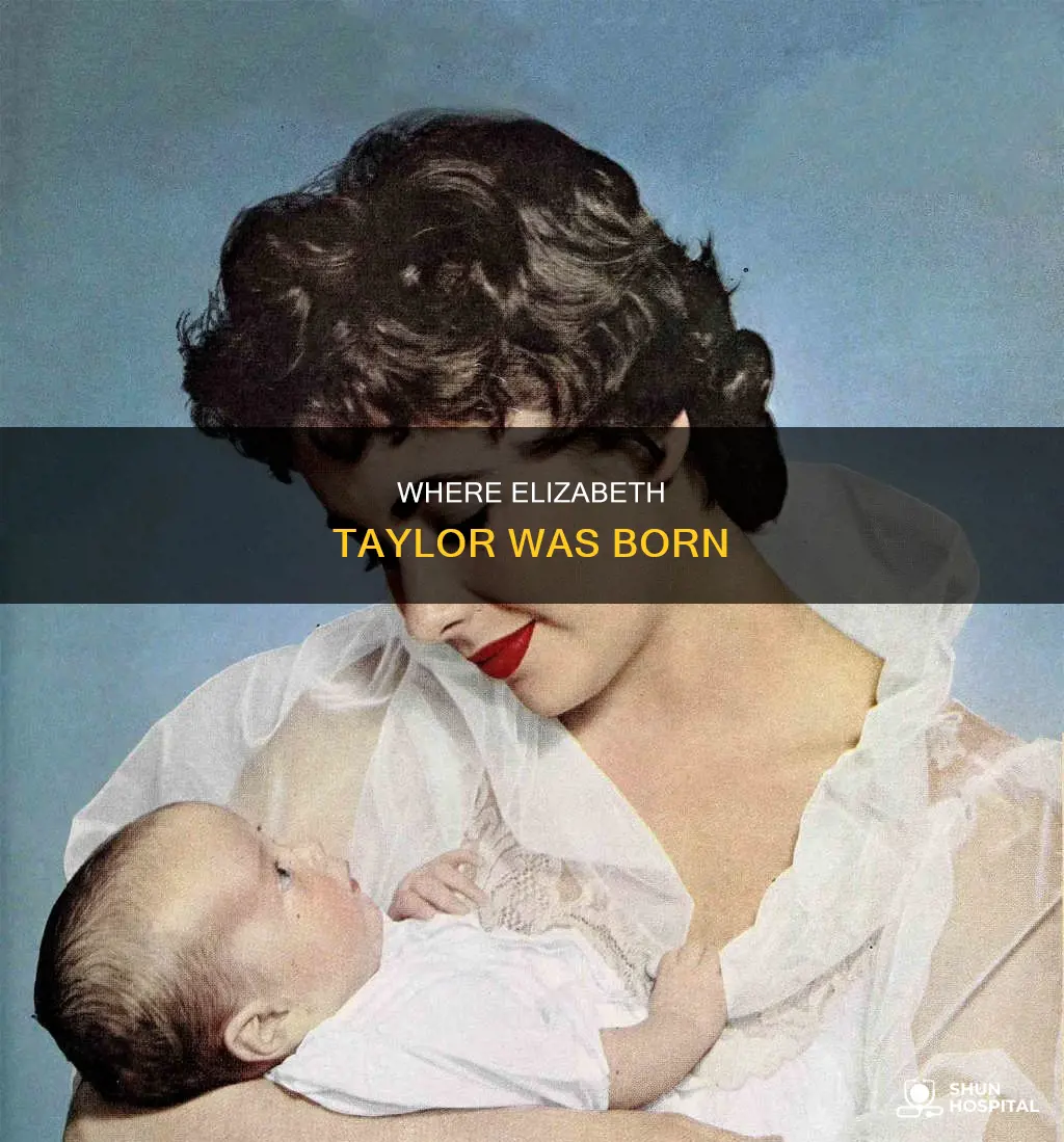 what hospital was elizabeth taylor born in