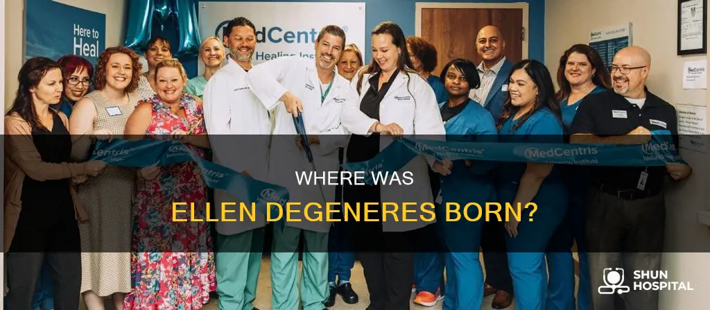 what hospital was ellen degeneres born in