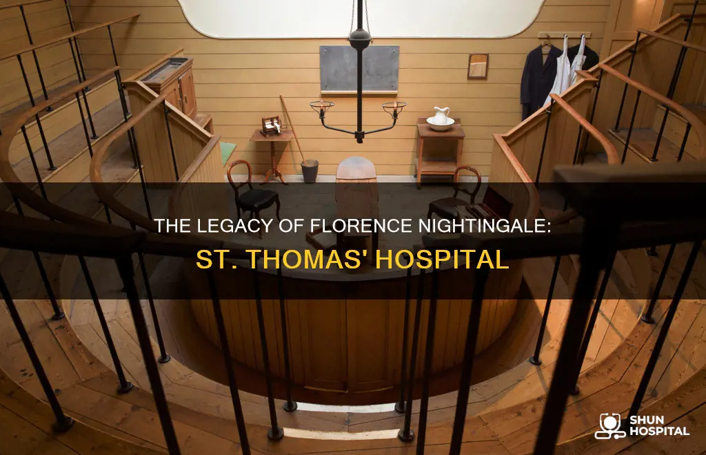 what hospital was founded by florence nightingale