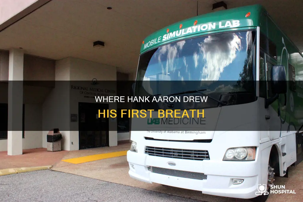 what hospital was hank aaron born in