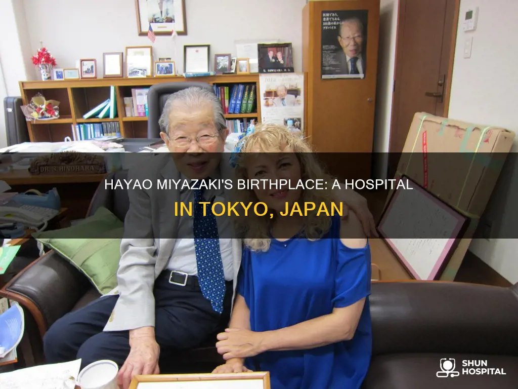 what hospital was hayao miyazaki born in