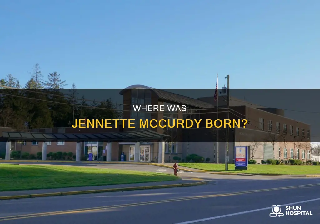 what hospital was jennette mccurdy born in