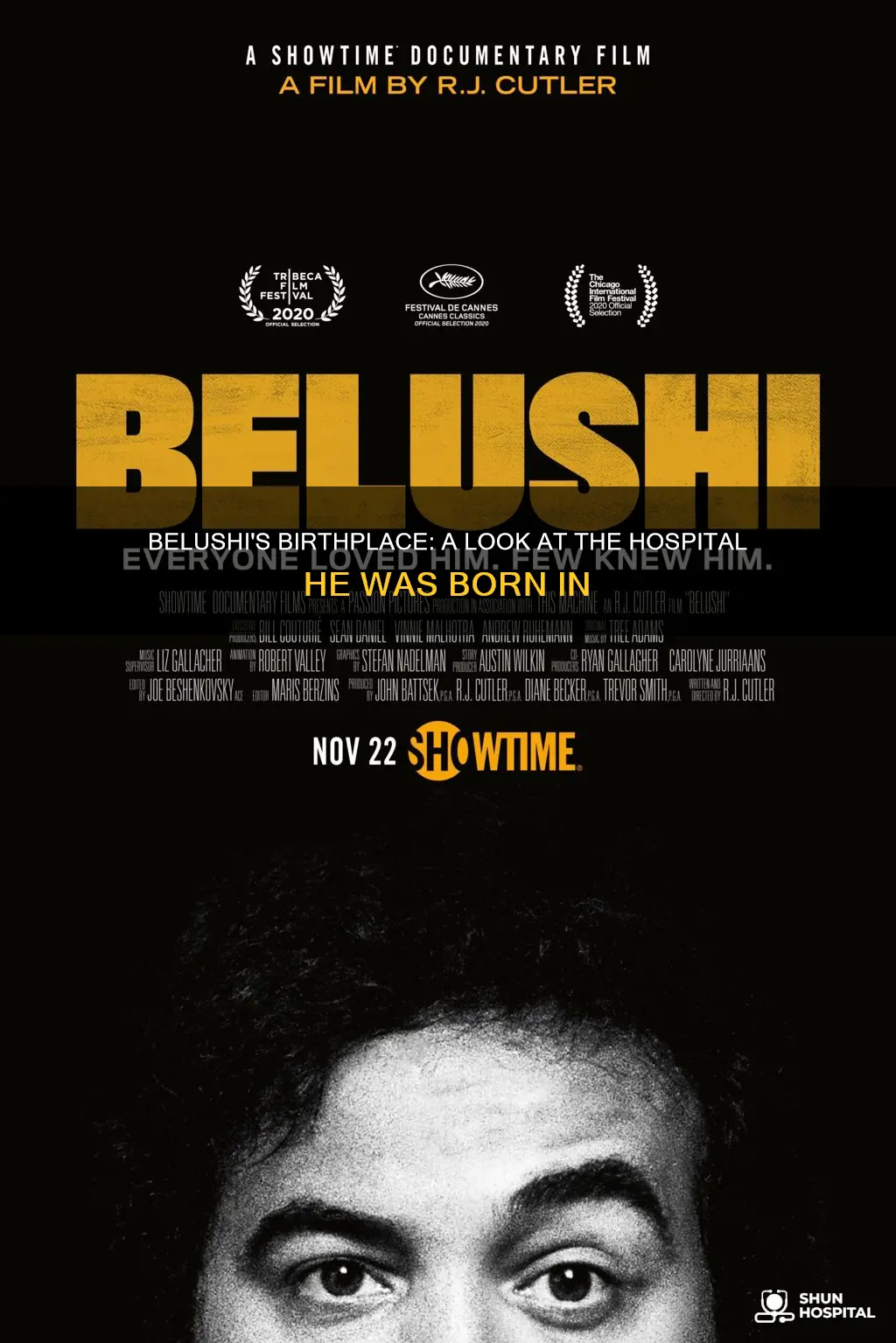 what hospital was jim belushi born in
