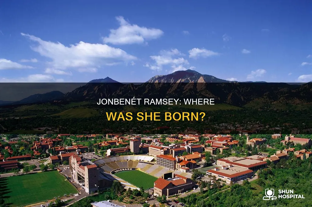 what hospital was jonbenet ramsey born in