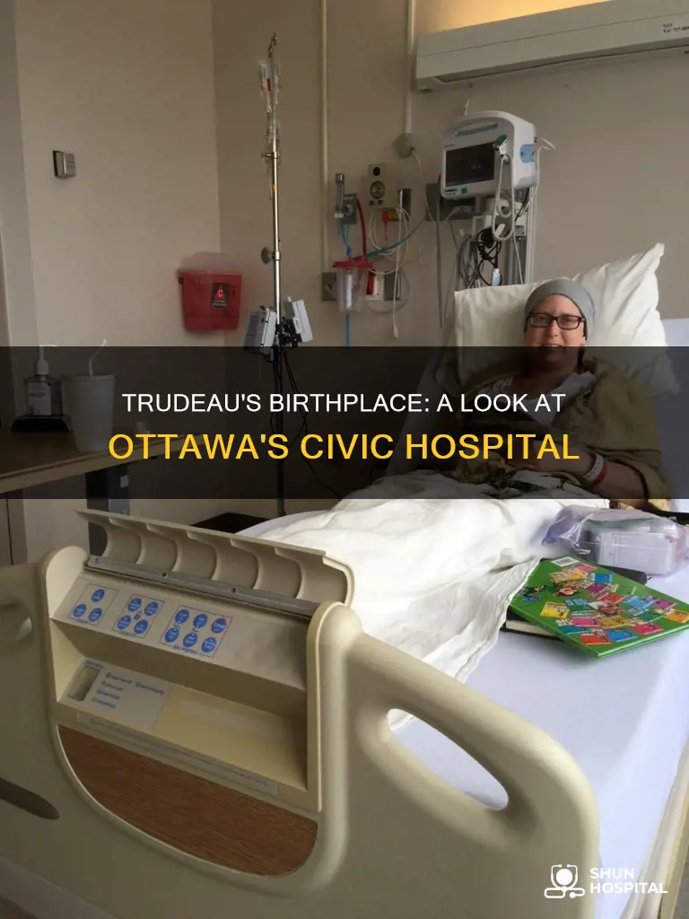 what hospital was justin trudeau born in