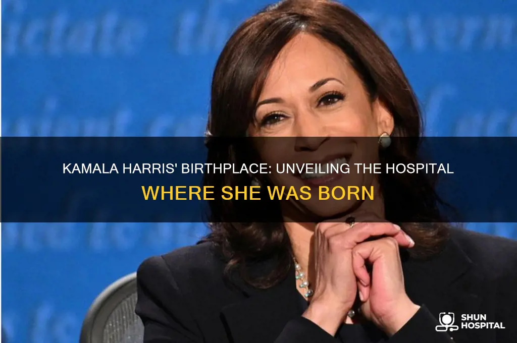 what hospital was kamala born