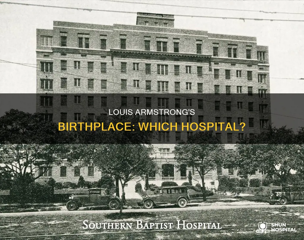 what hospital was louis armstrong born in
