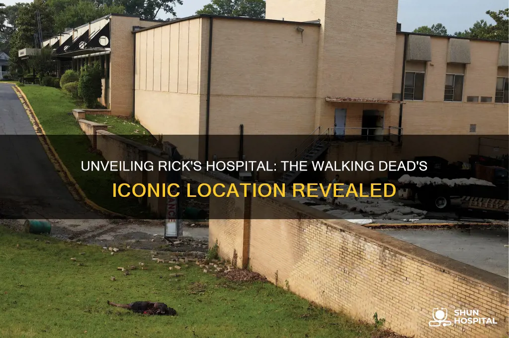 what hospital was rick in in the walking dead