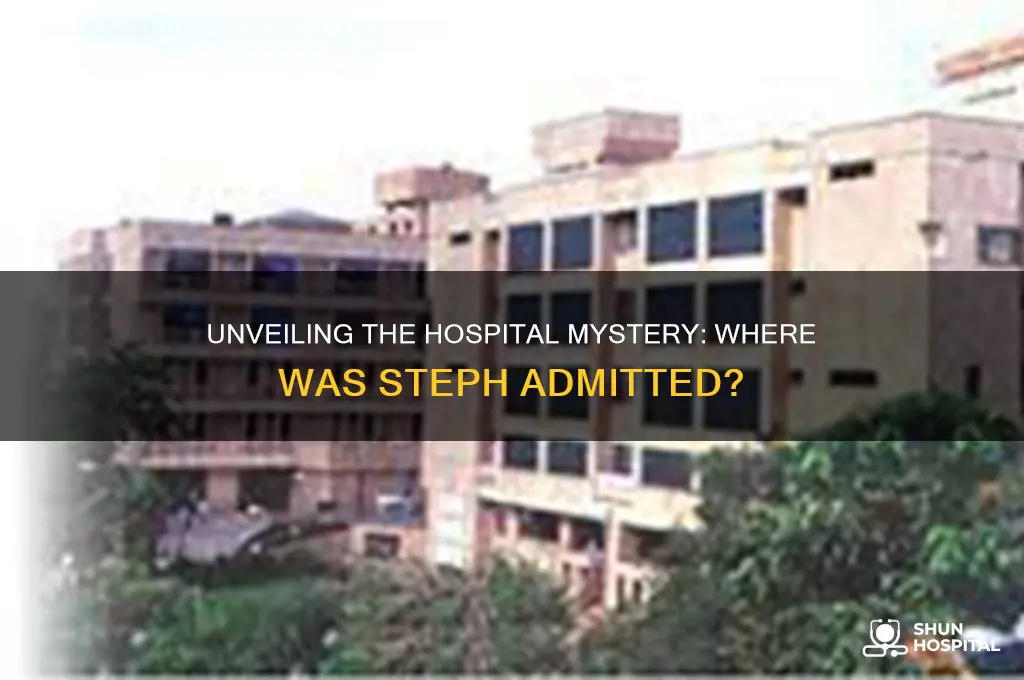 what hospital was steph