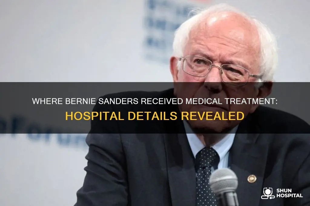 what hospital wasbernie sanders treated