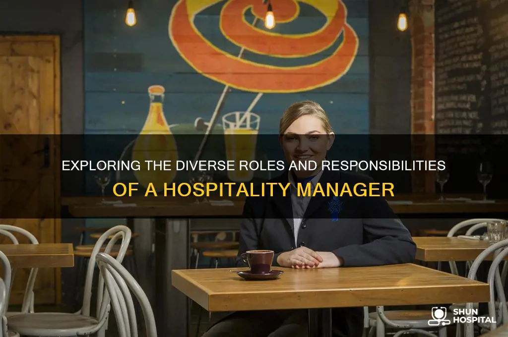 what hospitality manager do