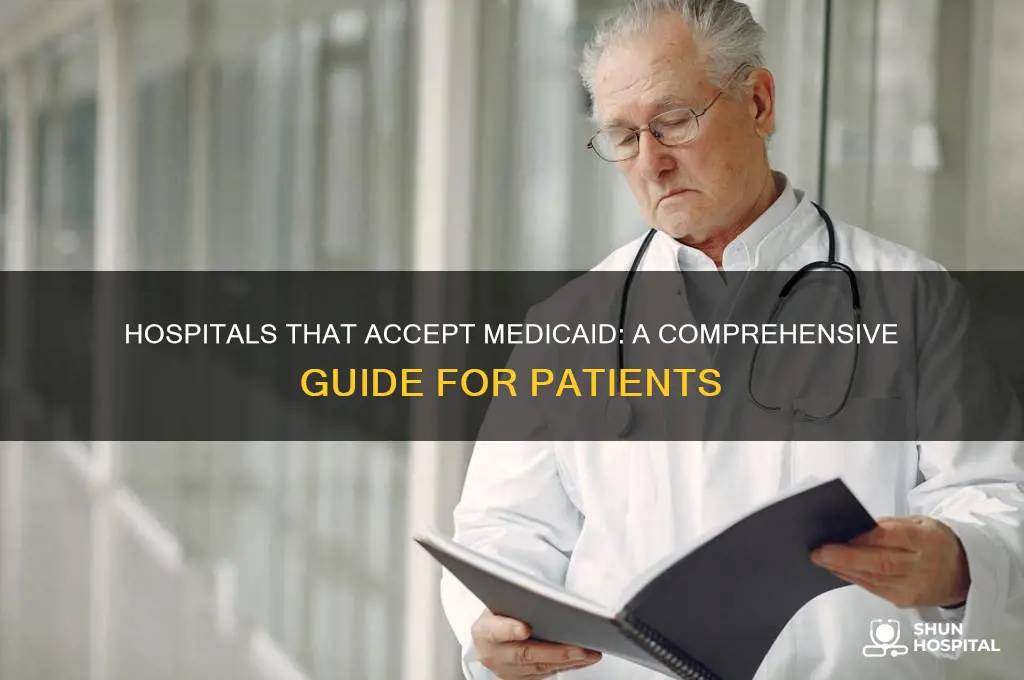 what hospitals accept medicaid