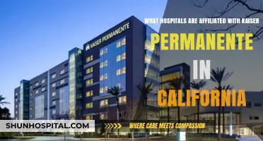 Kaiser Permanente California: Affiliated Hospitals and Healthcare Network Guide