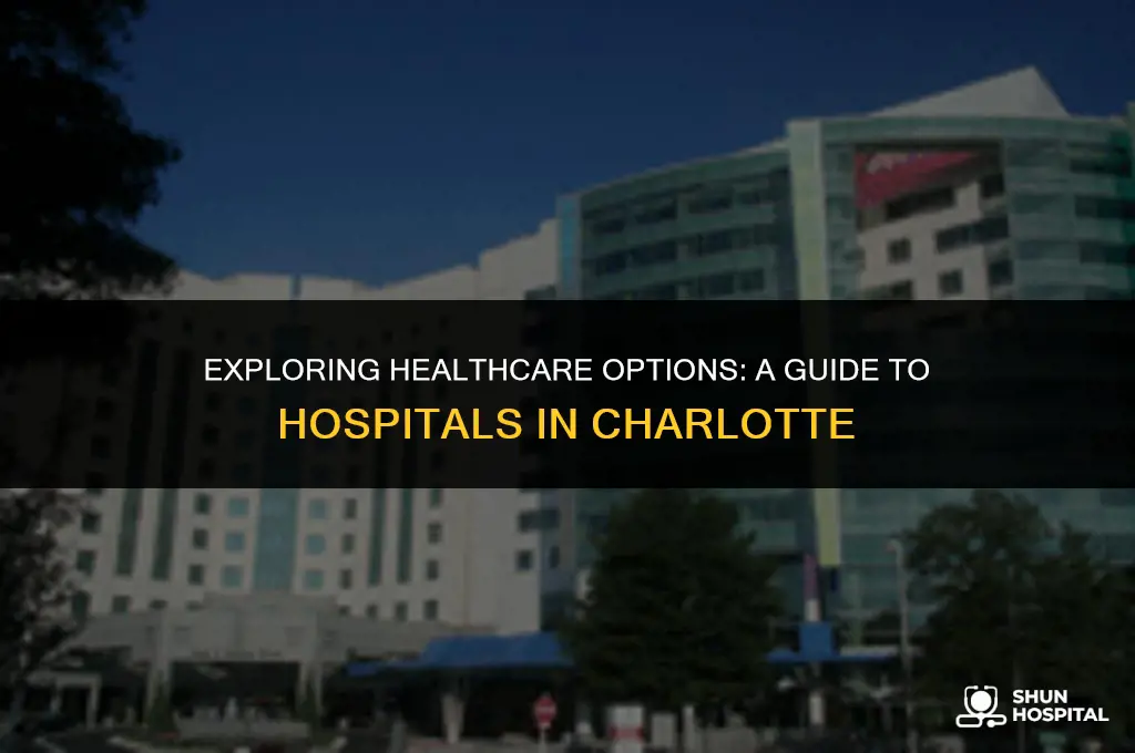 what hospitals are in charlotte