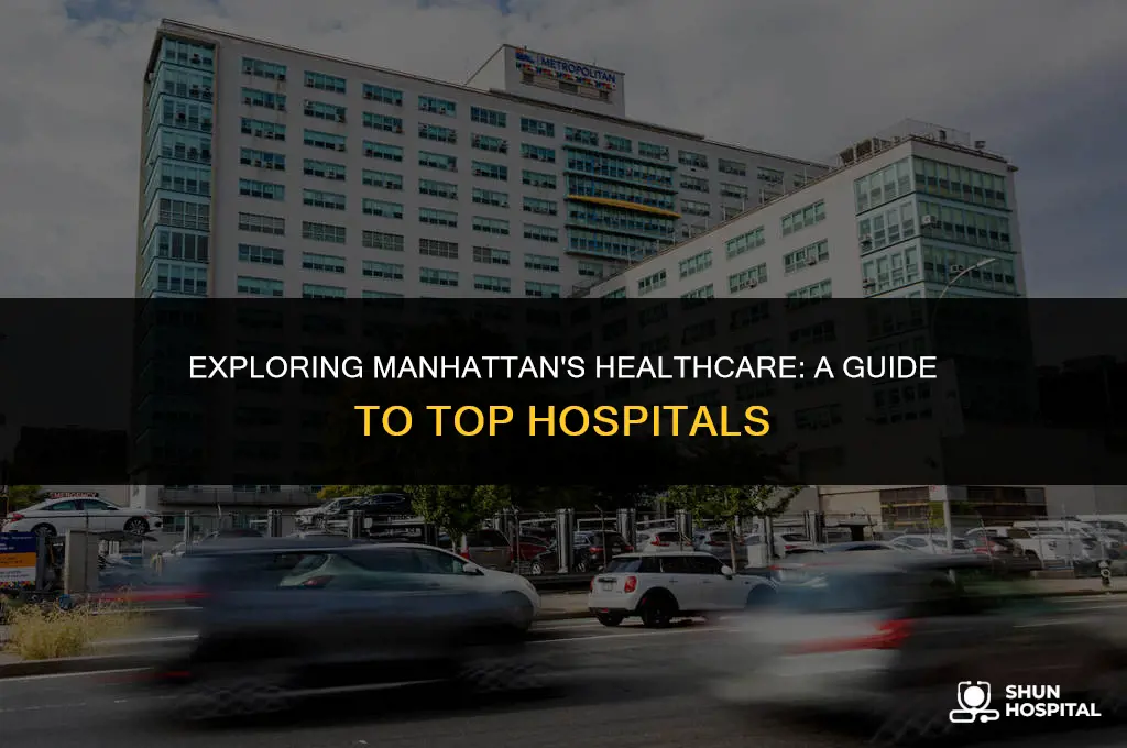 what hospitals are in manhattan