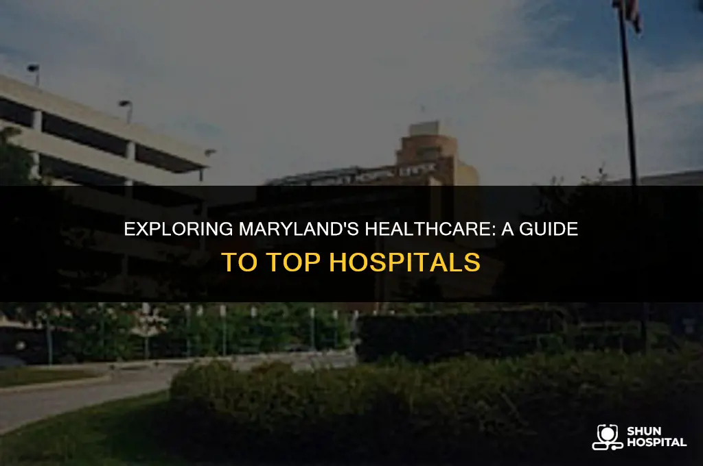 what hospitals are in maryland
