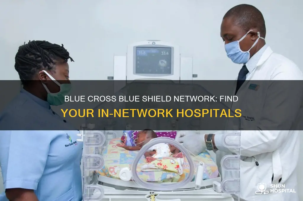 what hospitals are in network for blue cross blue shield
