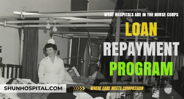 Hospitals Participating in the Nurse Corps Loan Repayment Program