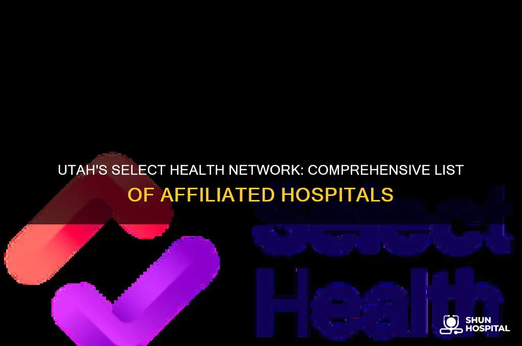what hospitals are in the select health networkin utah