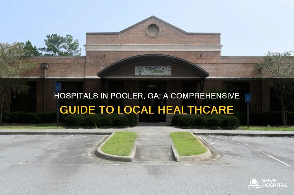 what hospitals are located in pooler ga zip code