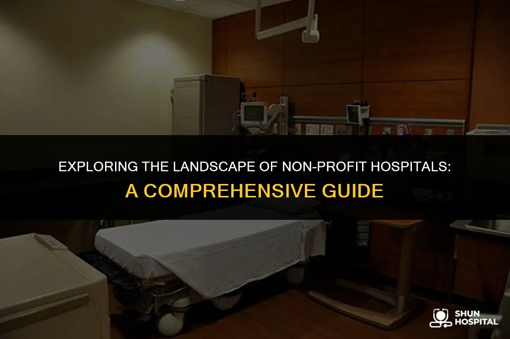 what hospitals are non profit