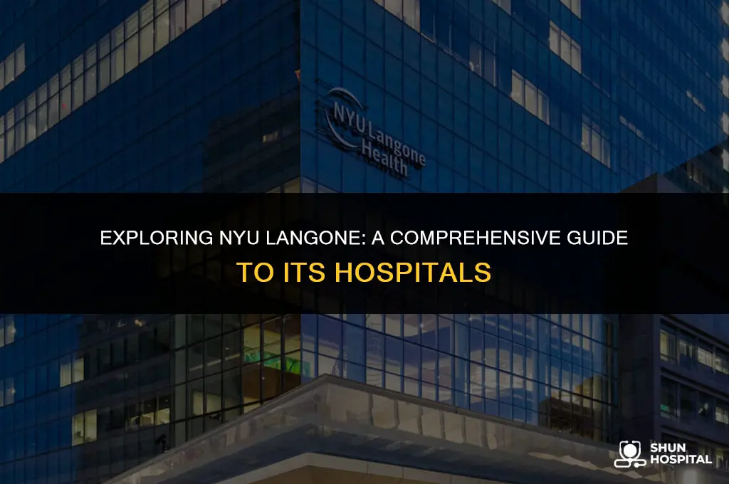what hospitals are nyu langone