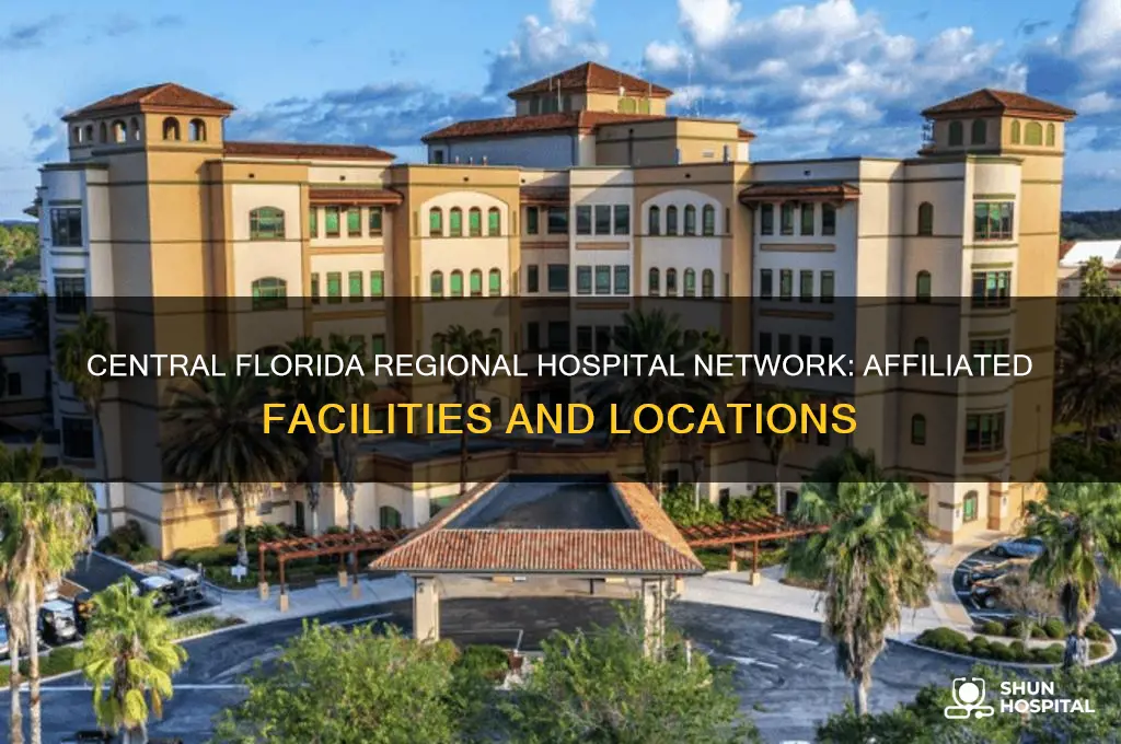 what hospitals are part of central florida regional hospital
