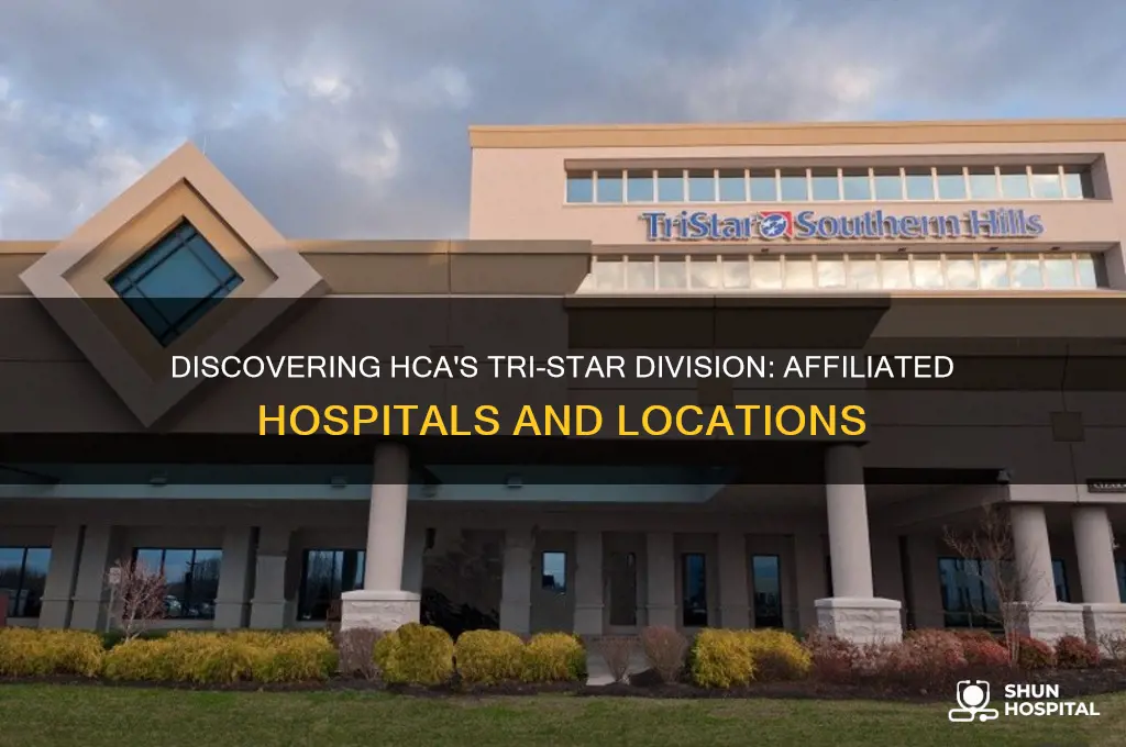 what hospitals are part of tri-star division of hca