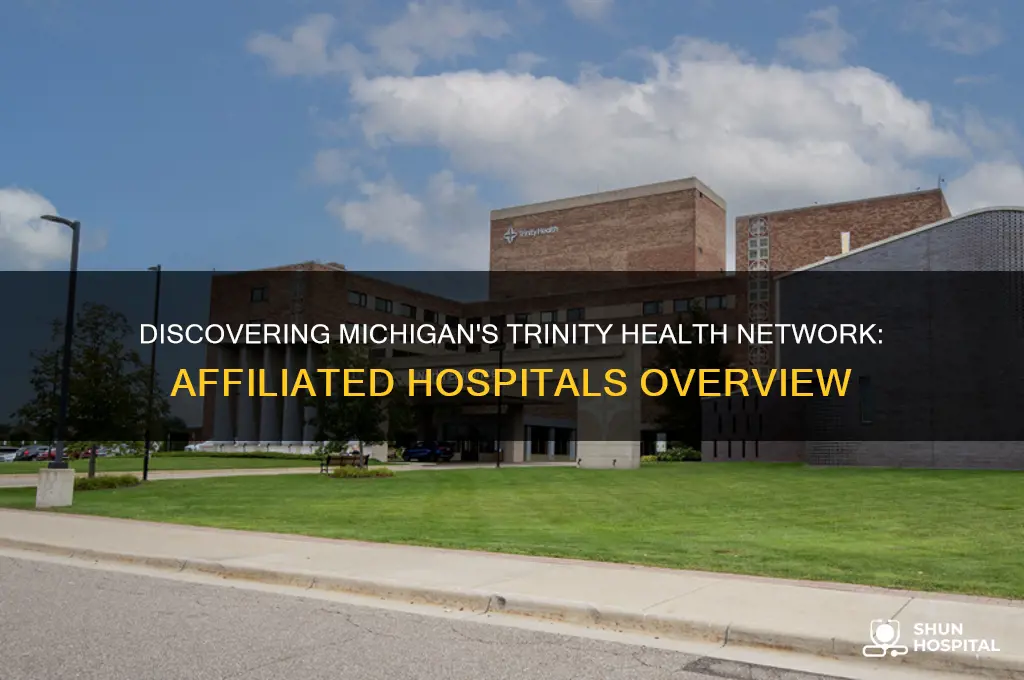 what hospitals are part of trinity health in michigan