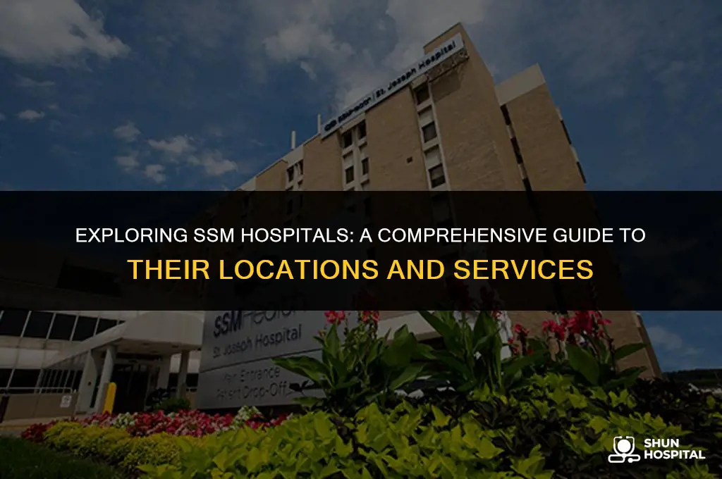 what hospitals are ssm