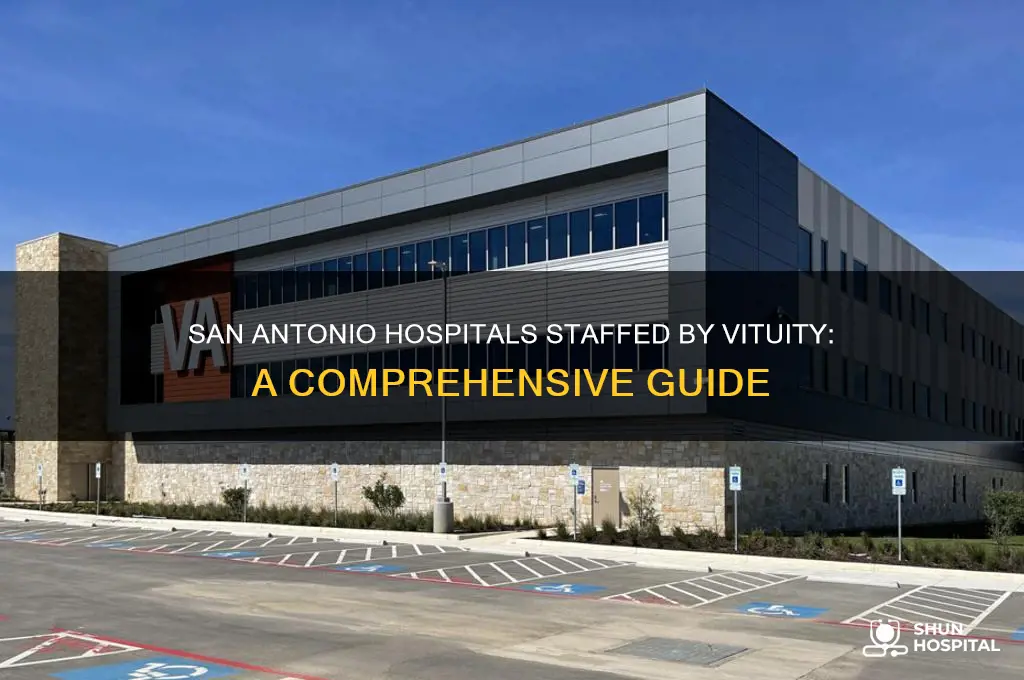 what hospitals are staffed by vituity in san antonio tx