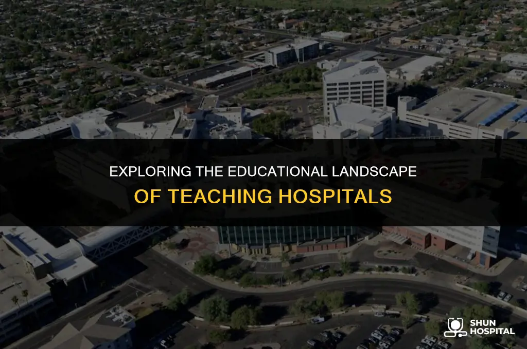 what hospitals are teaching hospitals