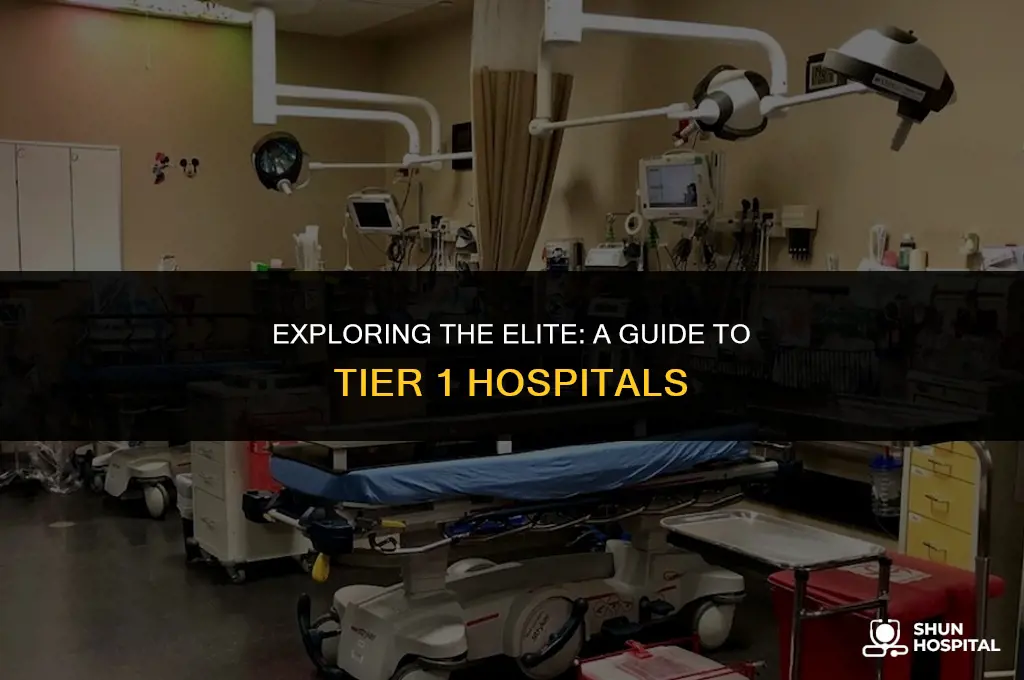what hospitals are tier 1