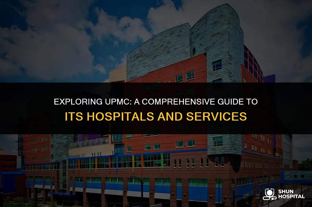 what hospitals are upmc